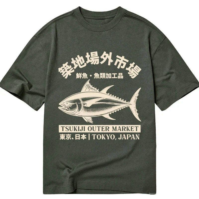 kyoto lion fish market tee on sale