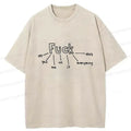 Unisex Word Game T-Shirt for Daily Wear