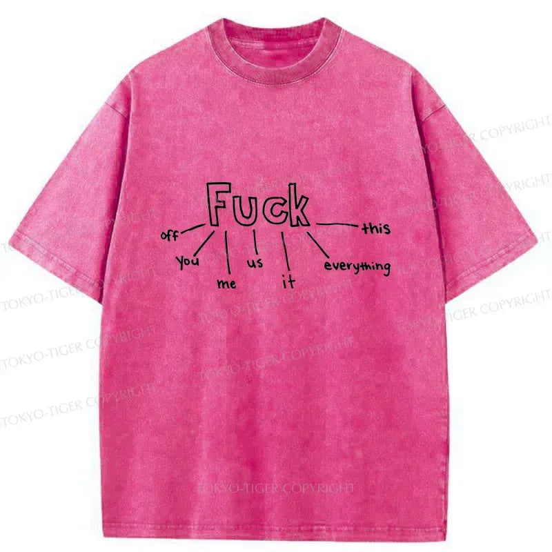 Kyoto Lion Japanese Washed T-Shirt for Men