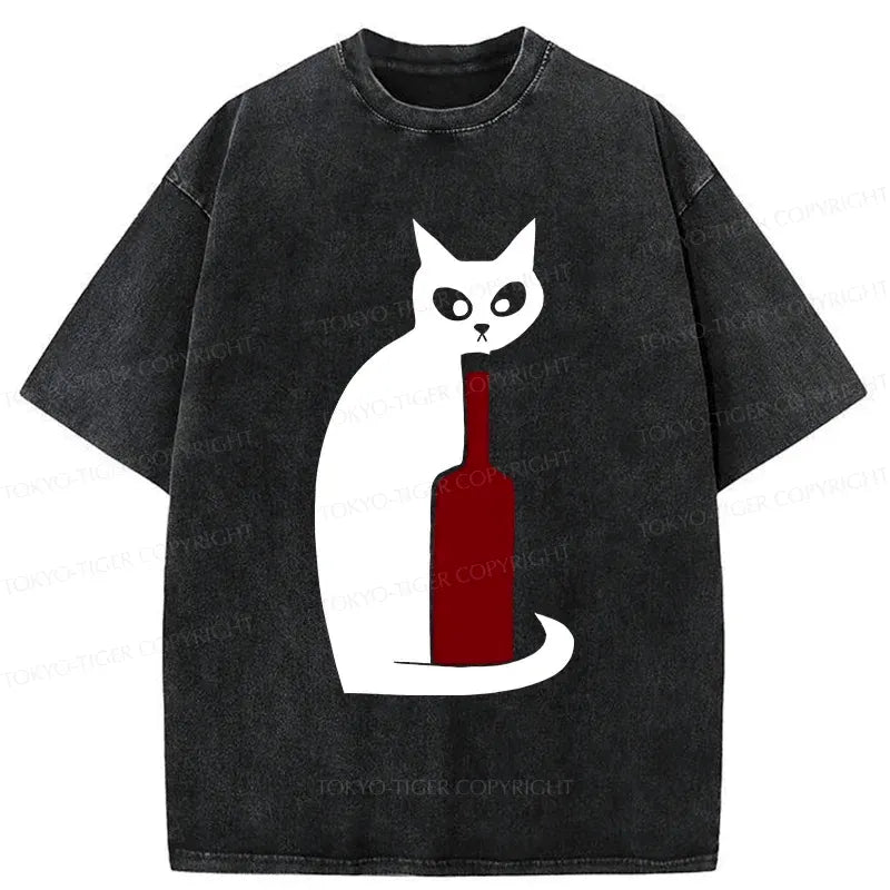 Wine Washed Unisex T-Shirt for Vacation