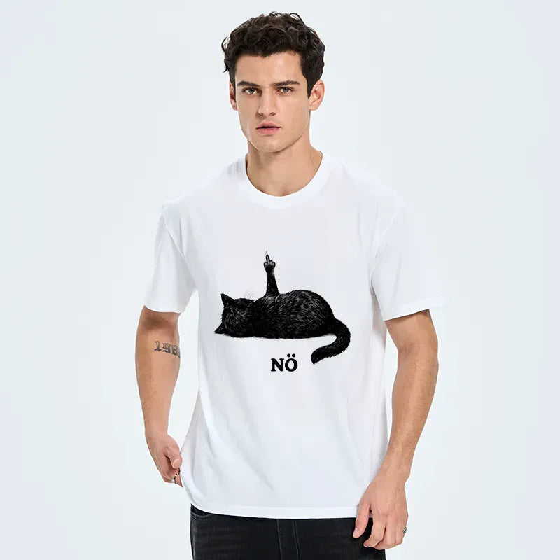 Unisex Japanese Cat T-Shirt On Sale