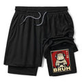 Funny Capybara Training Shorts for Summer