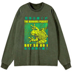 kyoto lion unisex washed t-shirt