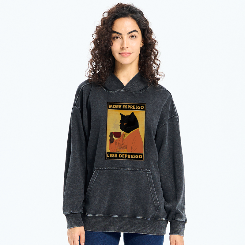 distressed unisex hoodie for vacation