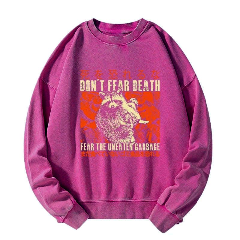Timid raccoon sweatshirt gift for him