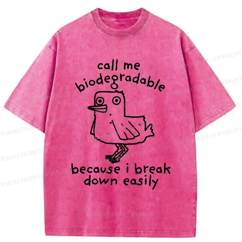 emotionally broken duck funny t-shirt