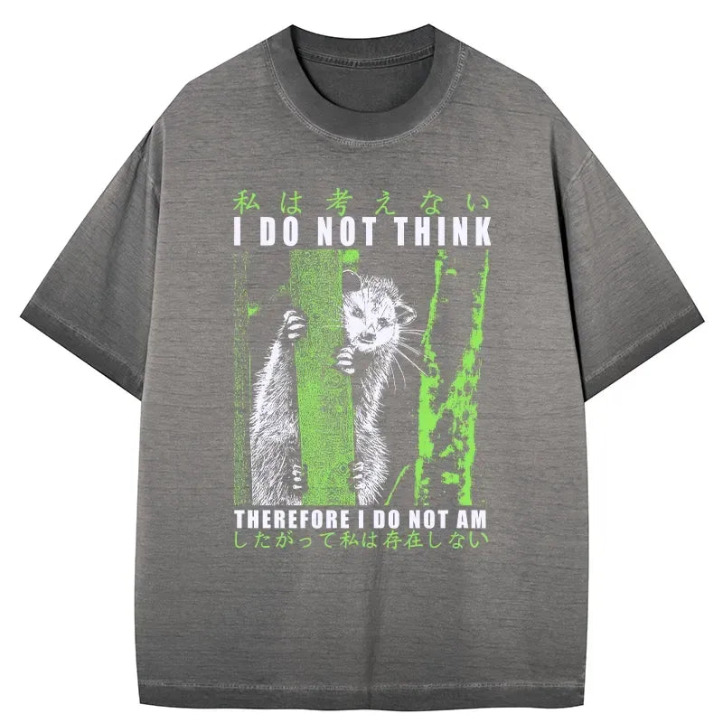 funny japanese possum t-shirt gift idea