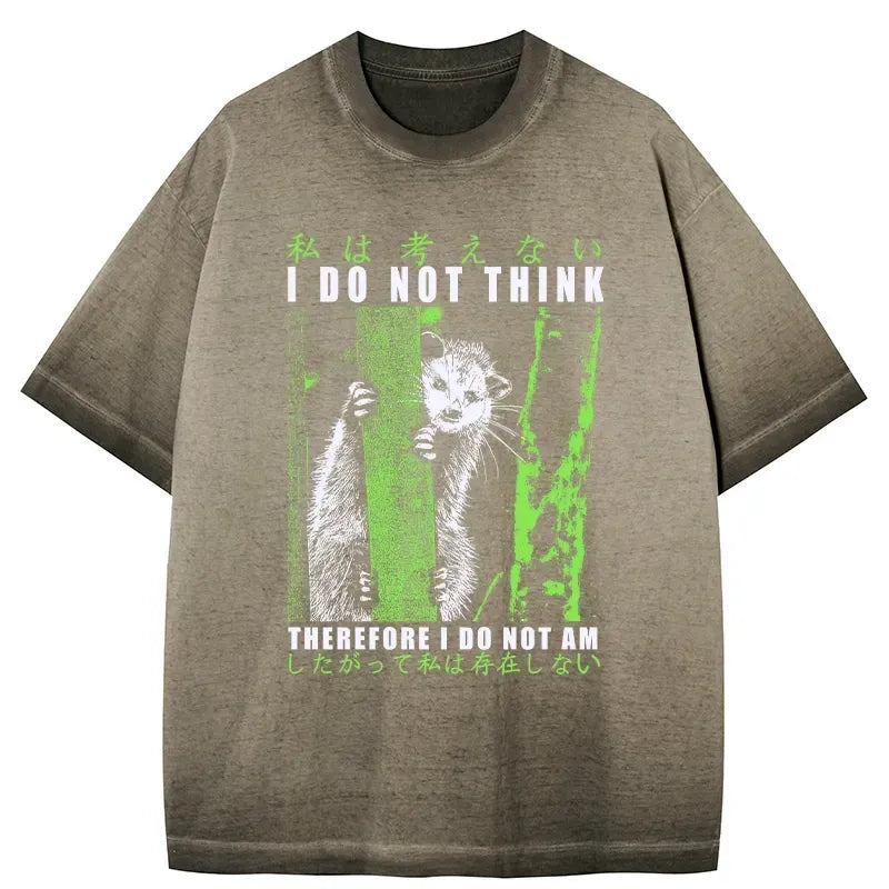funny japanese possum t-shirt gift idea