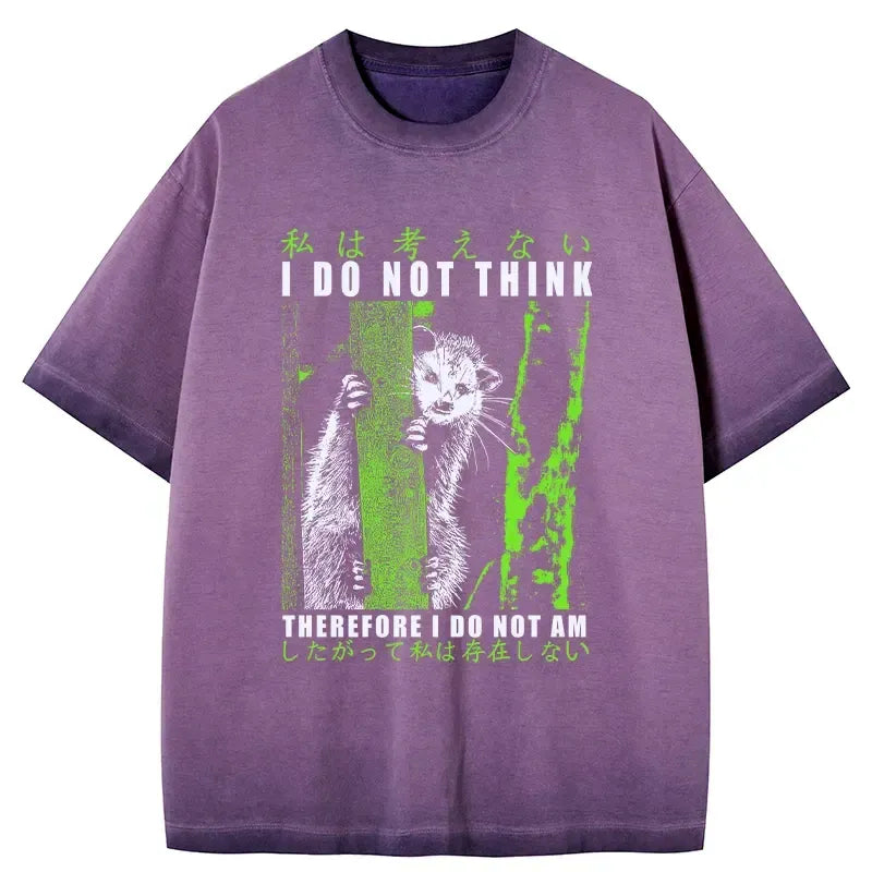 funny japanese possum t-shirt gift idea