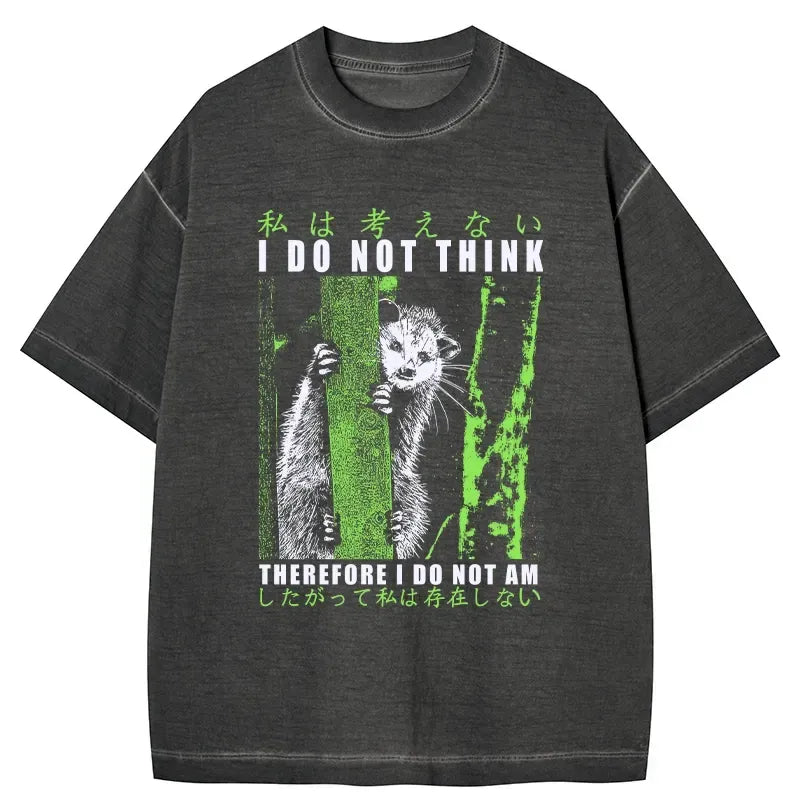 kyoto lion unisex cotton t-shirt streetwear