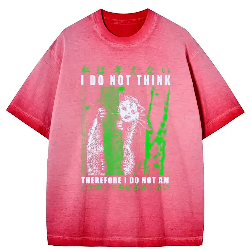 funny japanese possum t-shirt gift idea