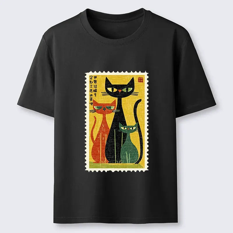 Kyoto-Lion World Domination Squad Cat Poster Classic T-Shirt