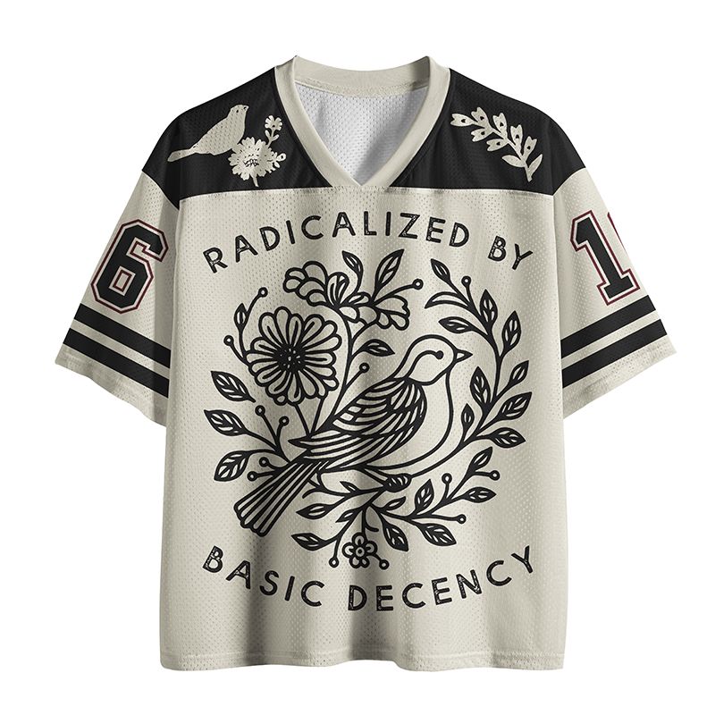 Breathable Mesh Jersey for Sports