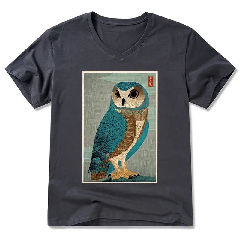 japanese woodblock art tee for men