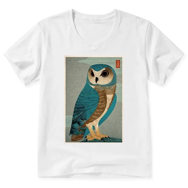 japanese woodblock art tee for men