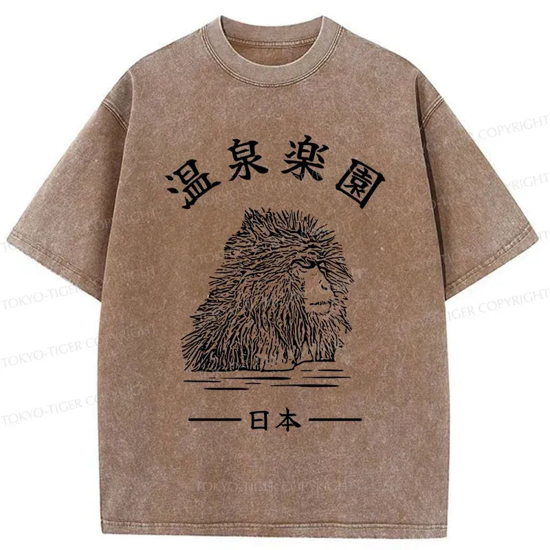 Top-rated Washed Monkey T-Shirt for Travel