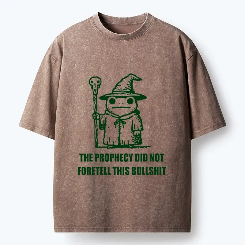 Kyoto-Lion Funny Prophecy T-Shirt on Sale