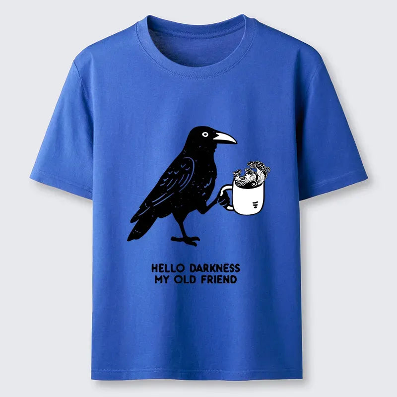 Vintage Japanese Crow Tee for Daily Wear