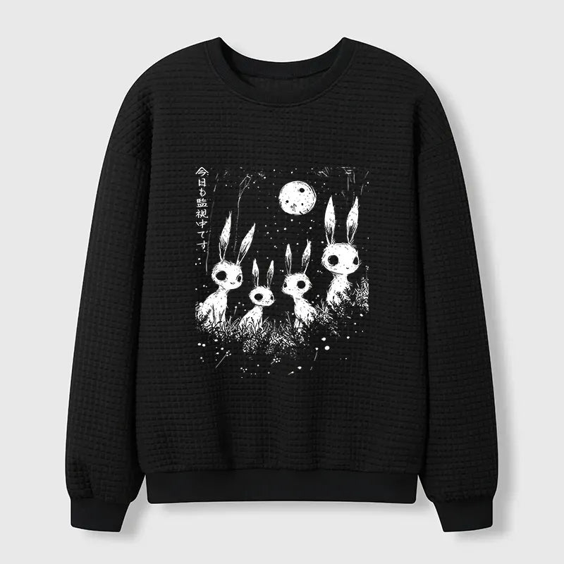 Premium Soft Waffle Sweatshirt Gift for Her