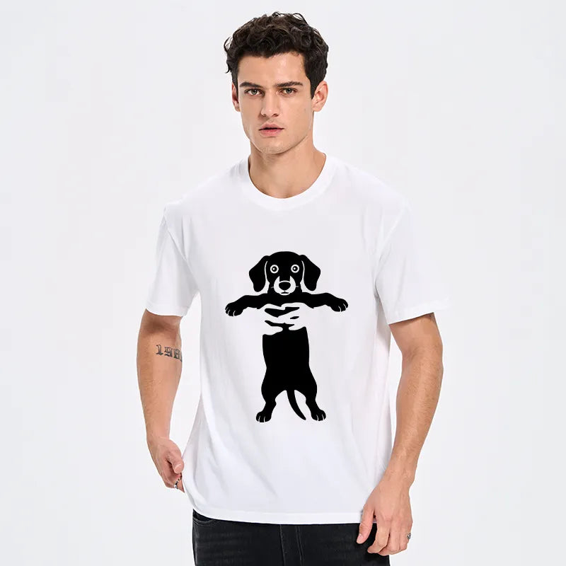 Kyoto-Lion Silly Dog Stand Classic T-Shirt