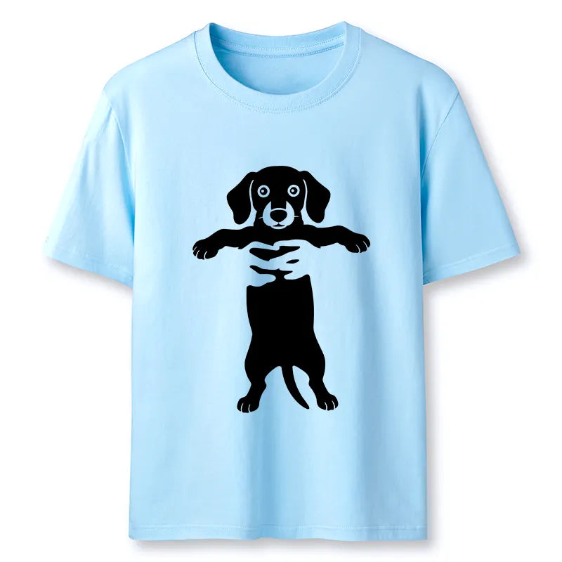 Kyoto-Lion Silly Dog Stand Classic T-Shirt