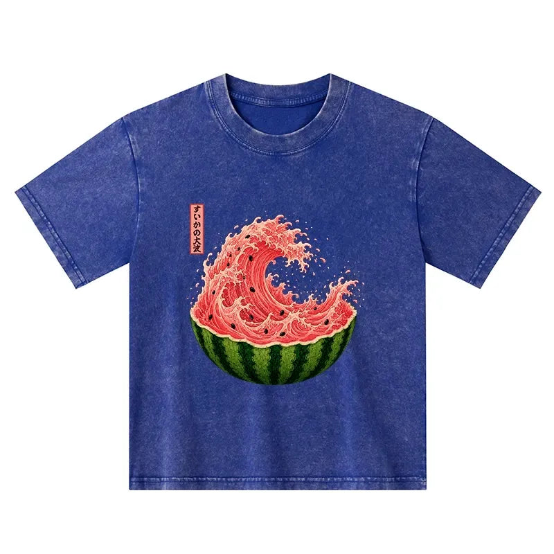 Trendy Japanese Art T-Shirt for Children
