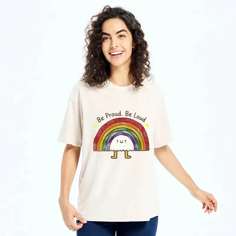 Rainbow Rice Ball Pride T-Shirt Gift Idea