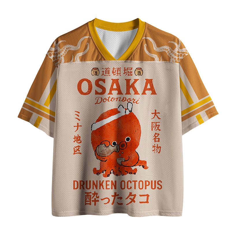 Kyoto-Lion Tako Sake Vibes In Osaka Mesh Jersey