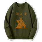 kyoto lion samurai sweatshirt streetwear
