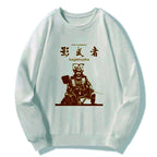 kyoto lion samurai sweatshirt streetwear