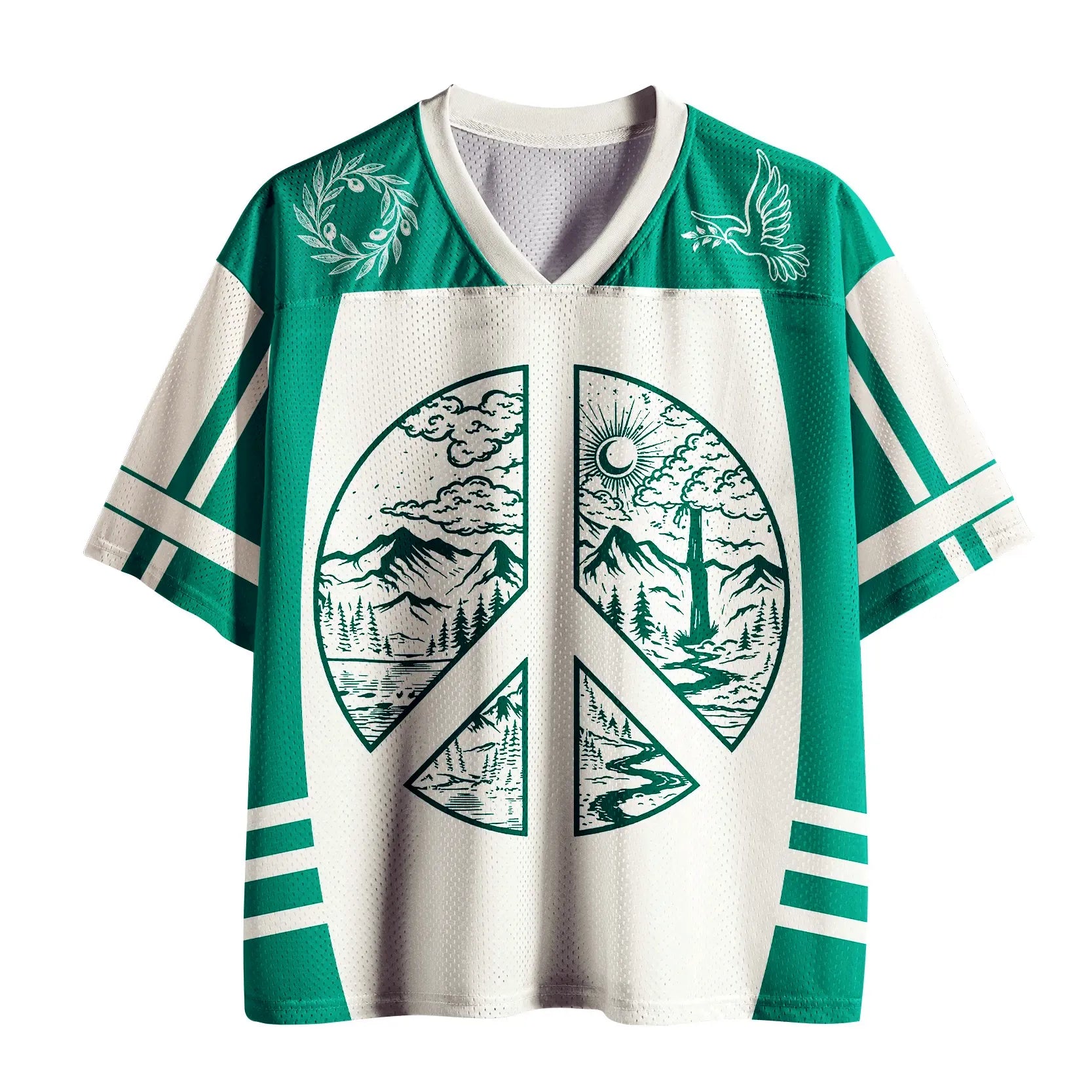 Breathable Mesh Jersey for Daily Wear