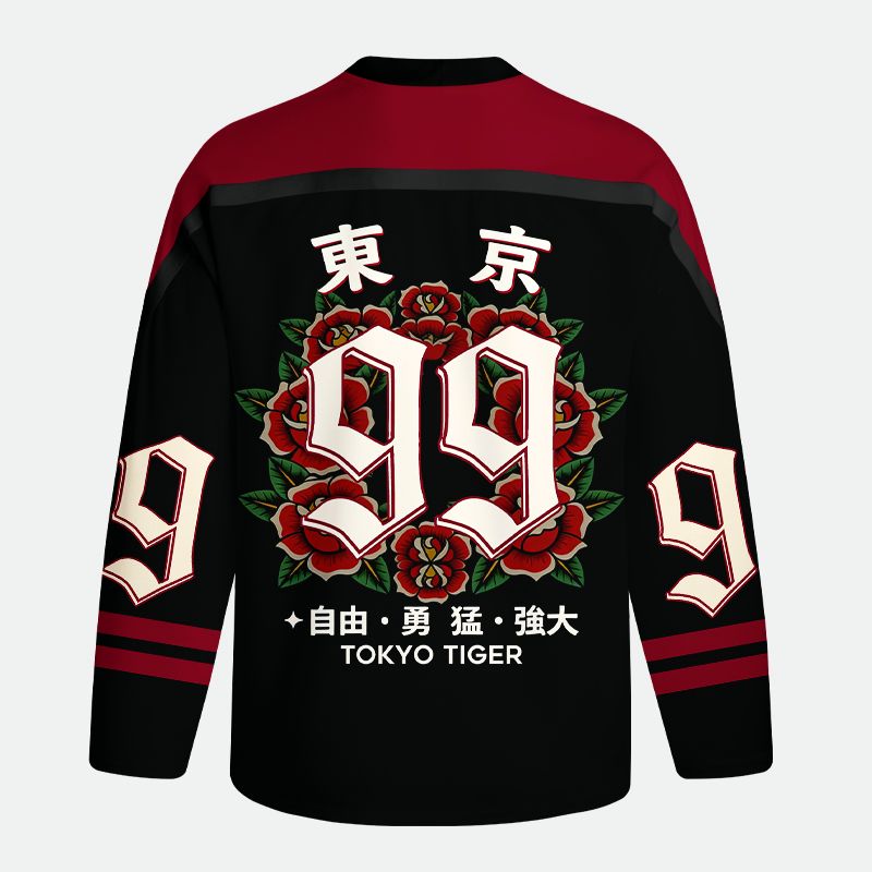 Kyoto-Lion Tokyo Savage Long-Sleeve Hockey Jersey