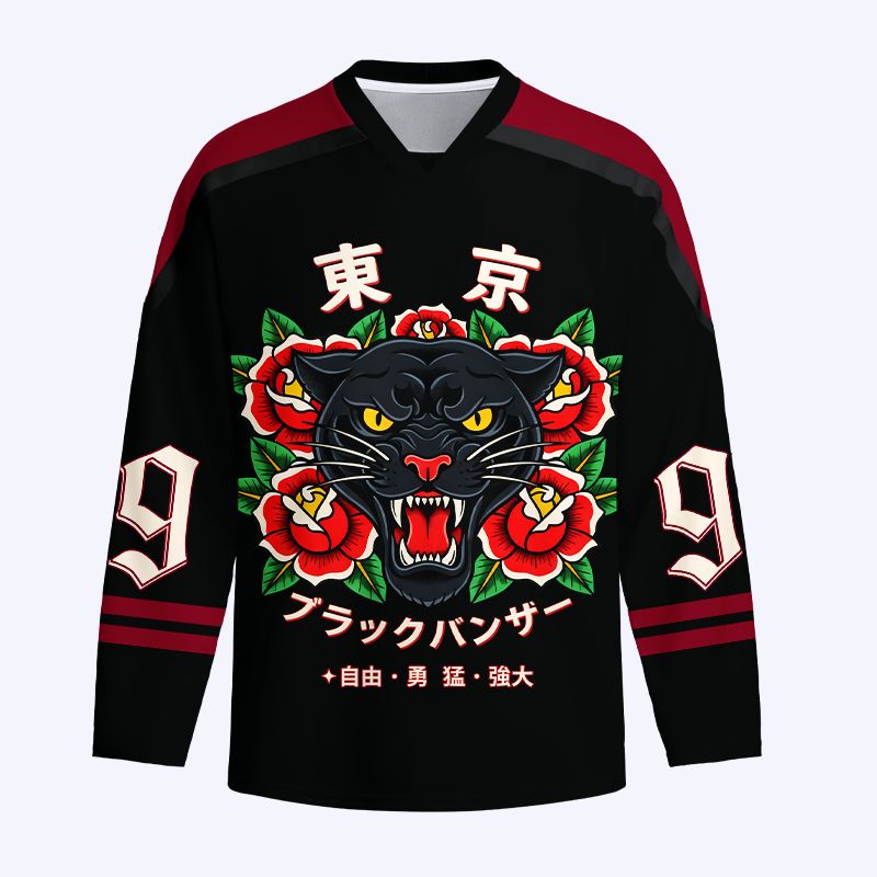 Kyoto-Lion Tokyo Savage Long-Sleeve Hockey Jersey