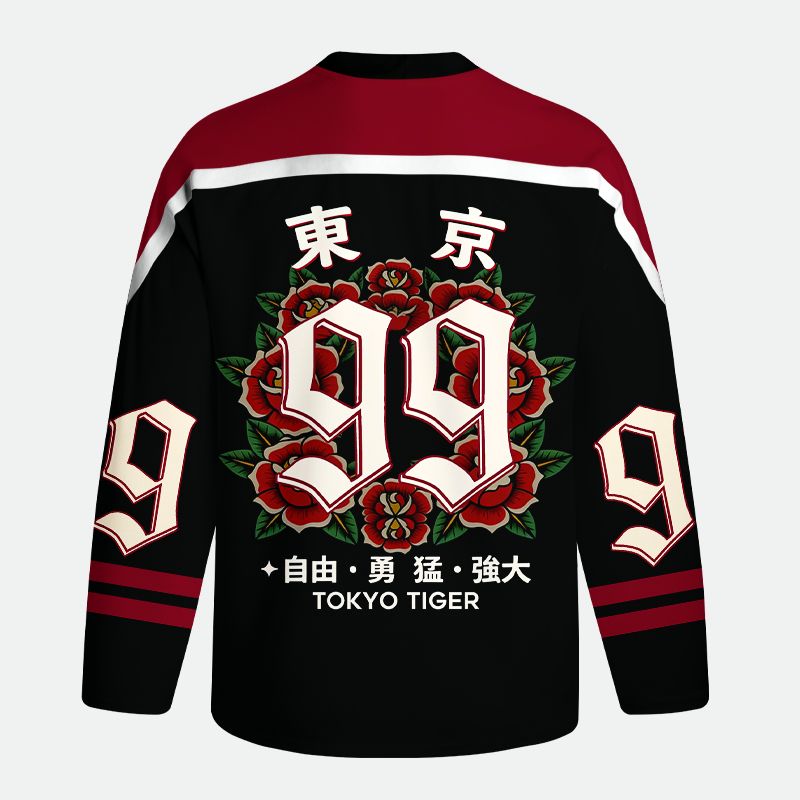 Kyoto-Lion Tokyo Savage Long-Sleeve Hockey Jersey