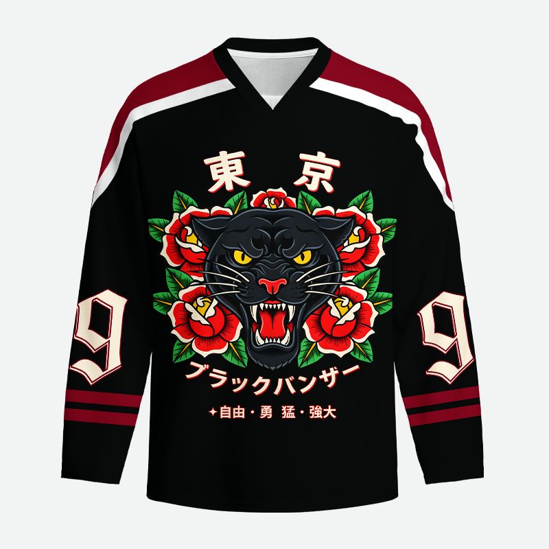Kyoto-Lion Tokyo Savage Long-Sleeve Hockey Jersey