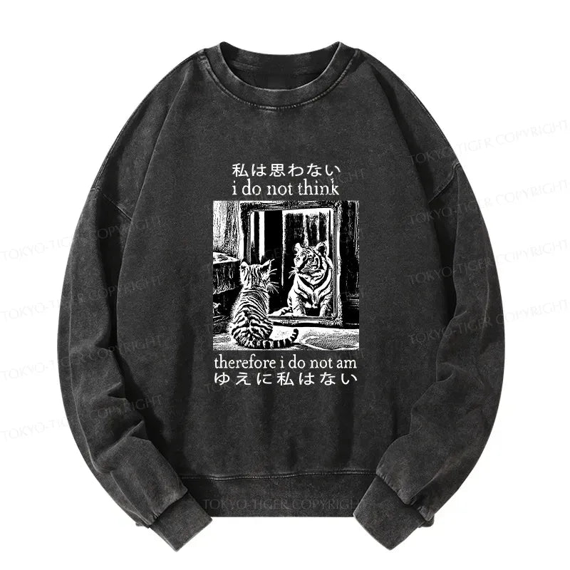 Japanese Washed Sweatshirt for Everyday
