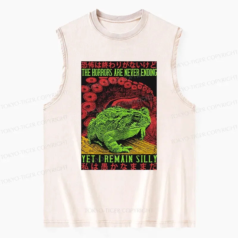 Ukiyo-e Horror Tank Top for Everyday Wear