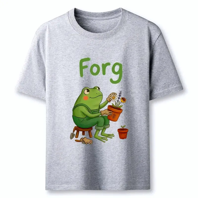 Funny Frog Gardening T-Shirt Best Seller