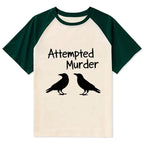 Japanese retro raglan for gift idea