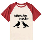 Japanese retro raglan for gift idea