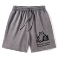Kyoto-Lion Cat Proving Uselessness Is A Superpower Washed Shorts