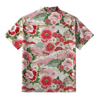 Kyoto-Lion Floral Shirt for Vacation