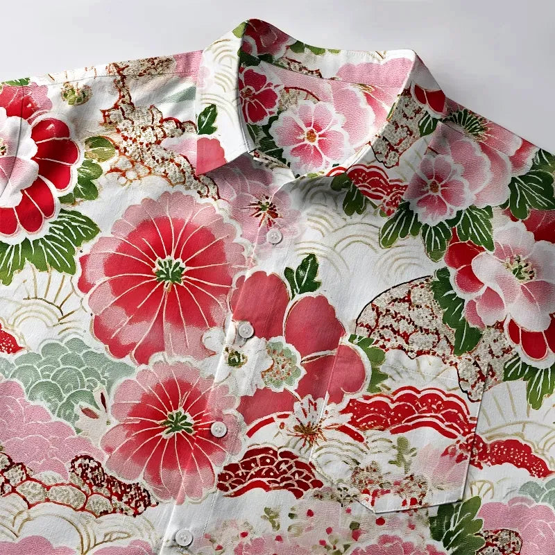 Unisex Japanese Shirt for Daily Wear