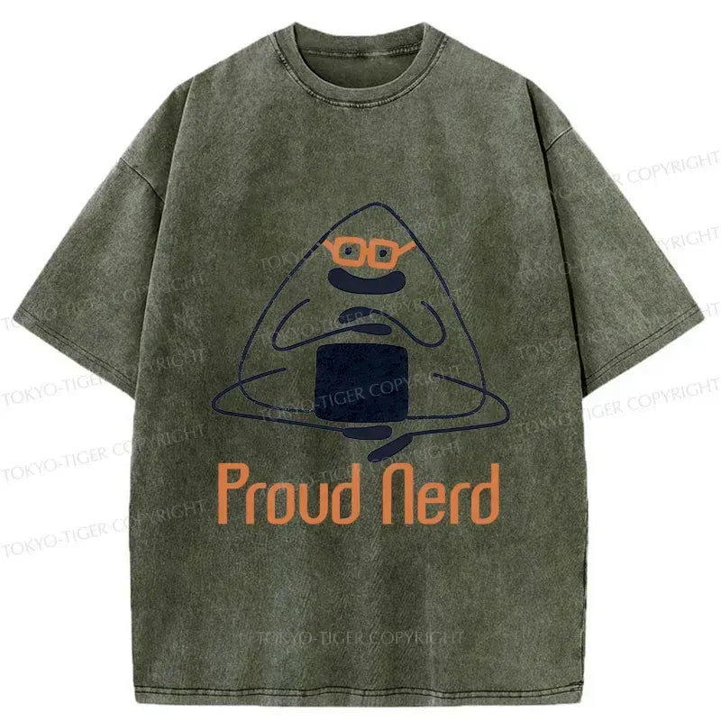 Kyoto-Lion Onigiri Nerd Washed T-Shirt