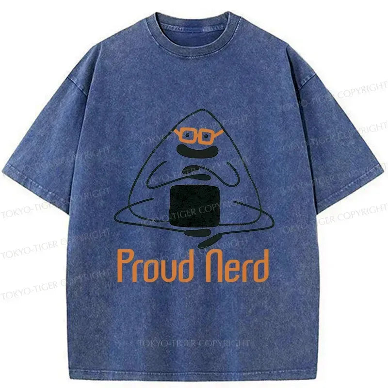 Kyoto-Lion Onigiri Nerd Washed T-Shirt