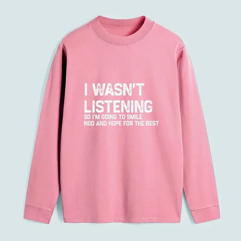 Unisex Japanese Style Long Sleeve Shirt