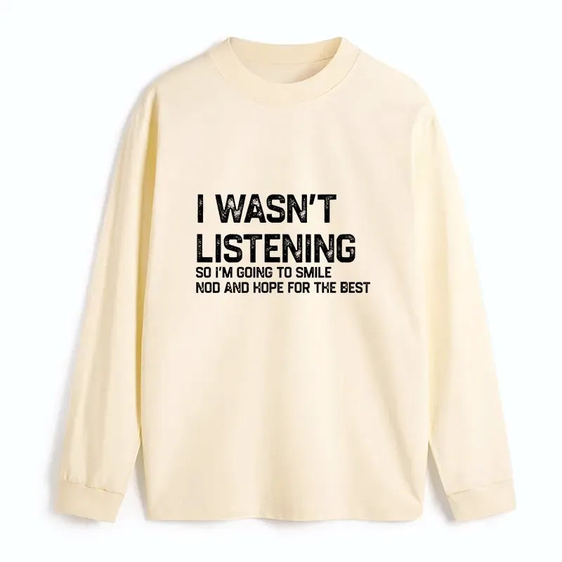 Kyoto-Lion Indifferent To Everything Classic Long Sleeve T-Shirt