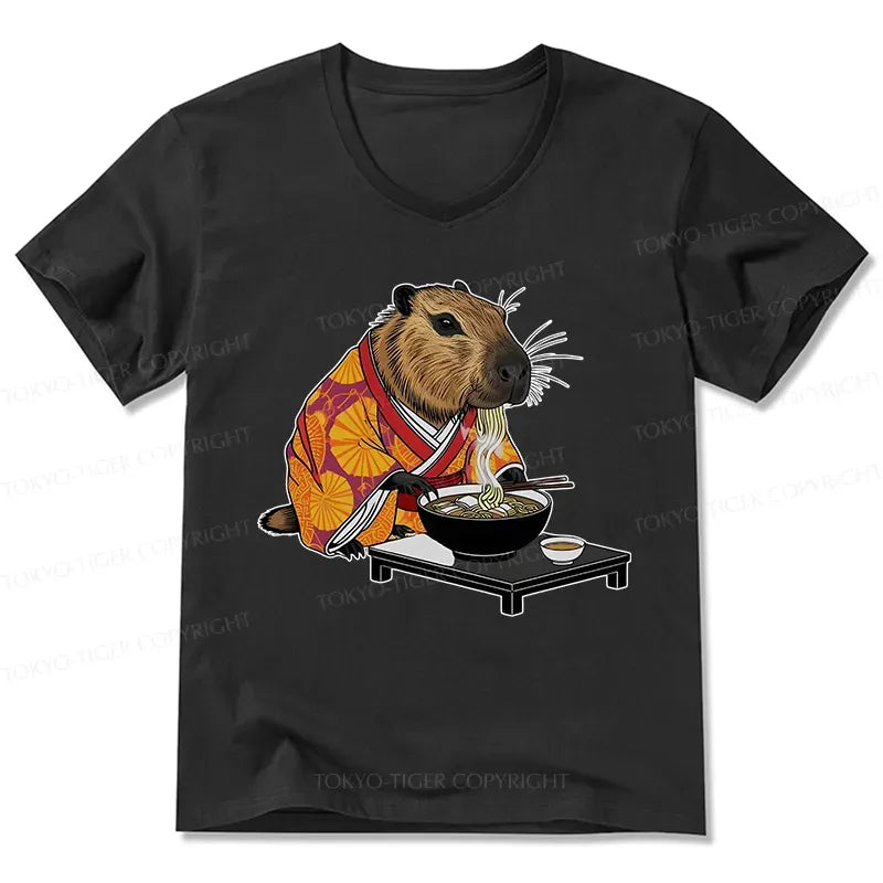 Trendy Japanese Capybara T-Shirt Gift Idea