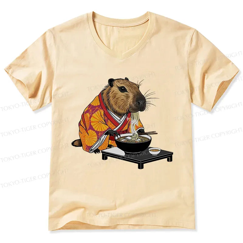 Trendy Japanese Capybara T-Shirt Gift Idea