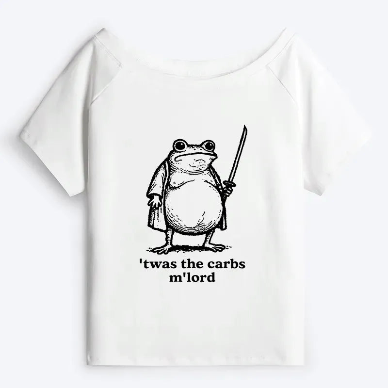 Japanese Samurai Frog Tee for Women
